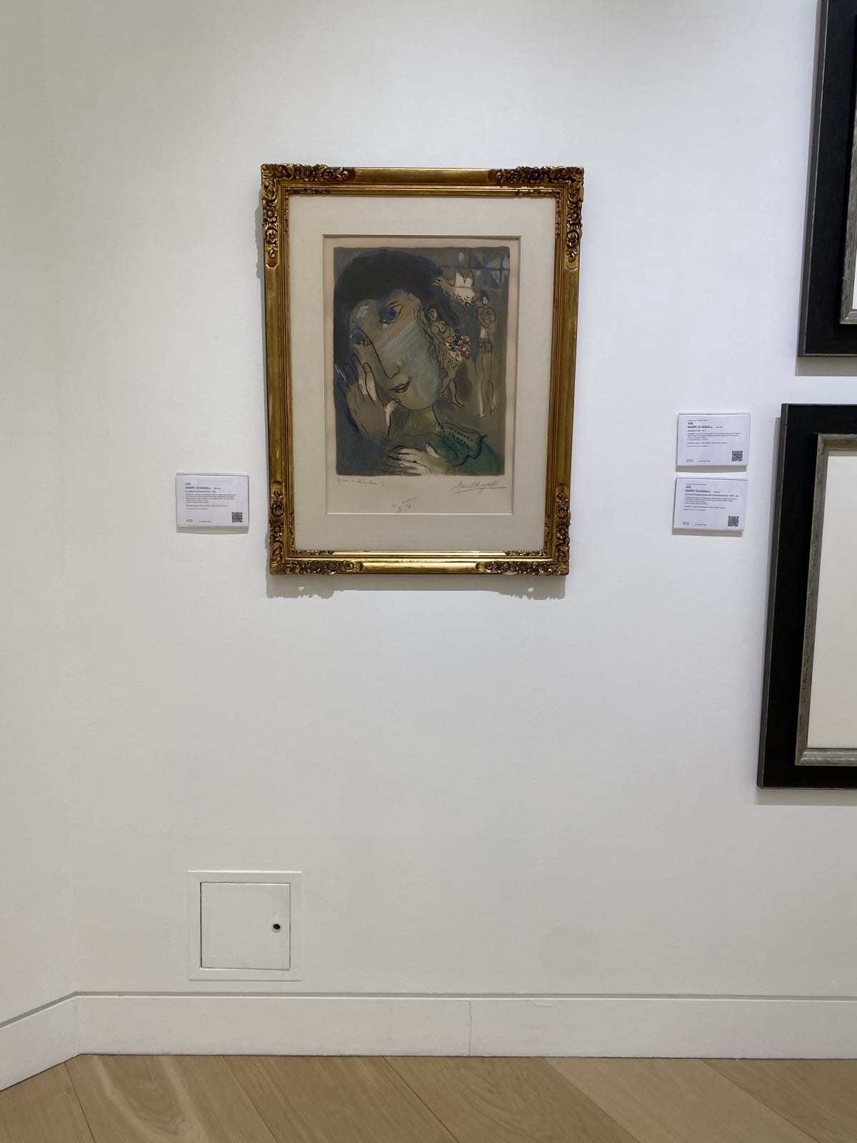 MARC CHAGALL, Le poète (The Poet)