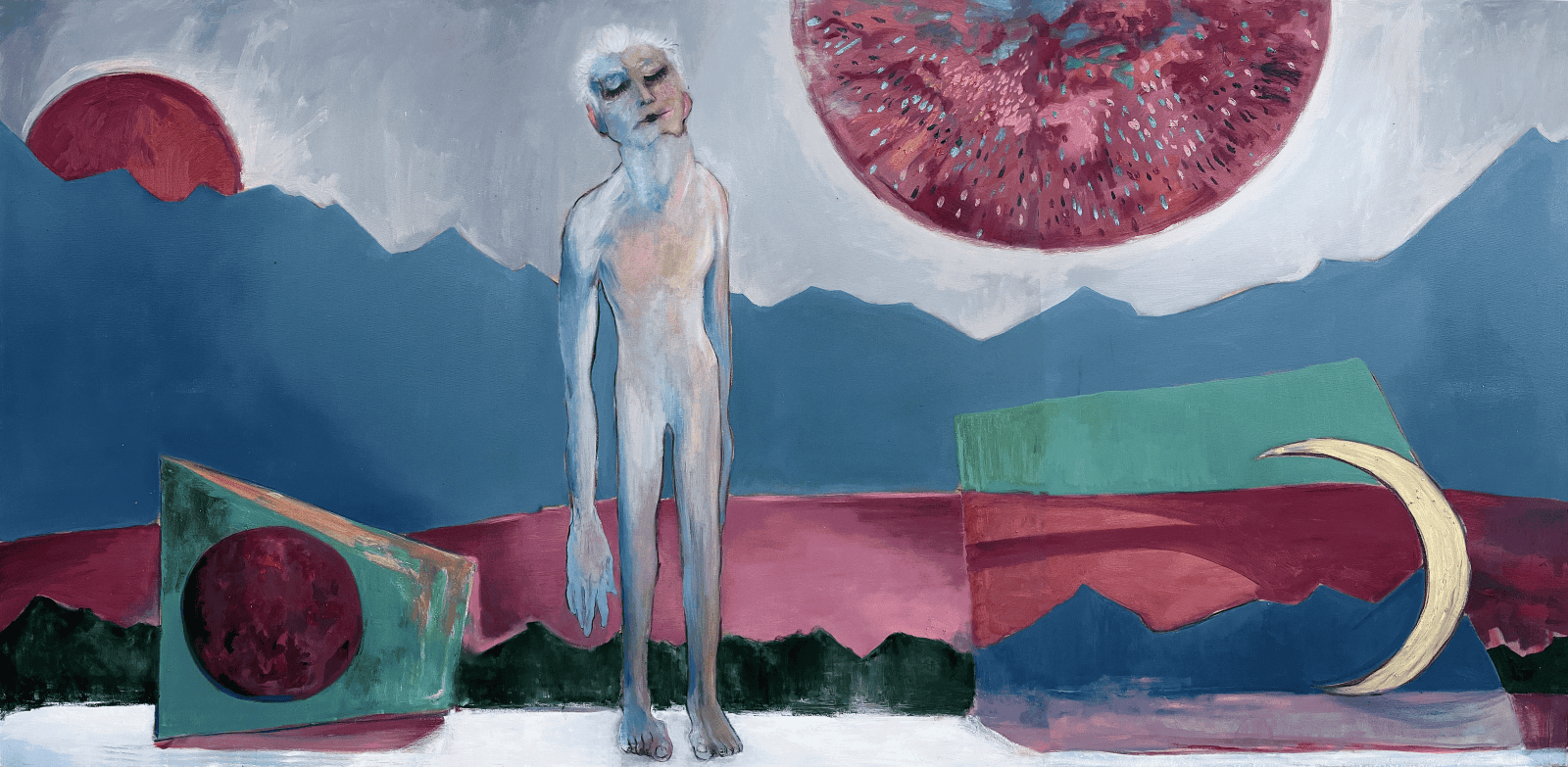 Ziyad El Mansouri, Marvel of shifting light, 2022