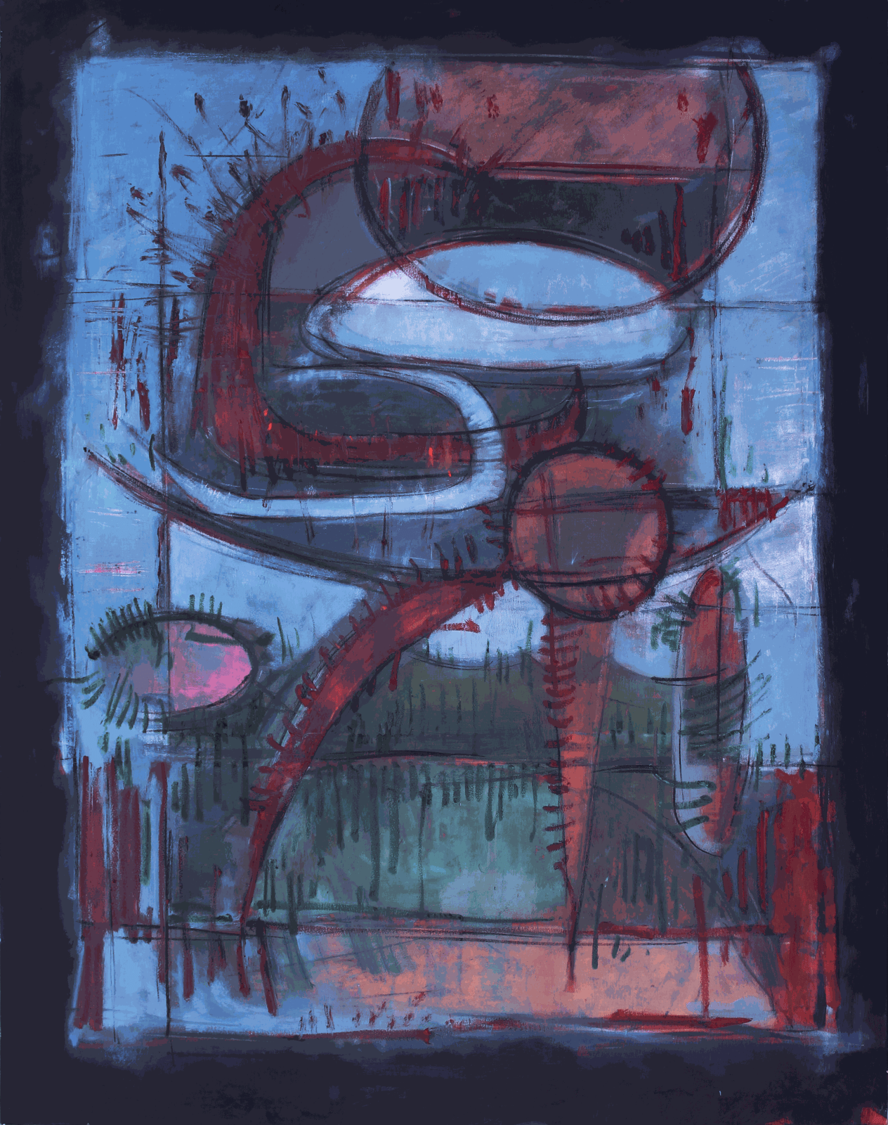 Ziyad El Mansouri, The fog, 2024