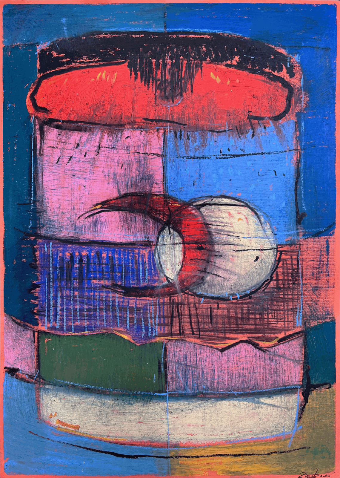 Ziyad El Mansouri, Sans titre 2, 2024