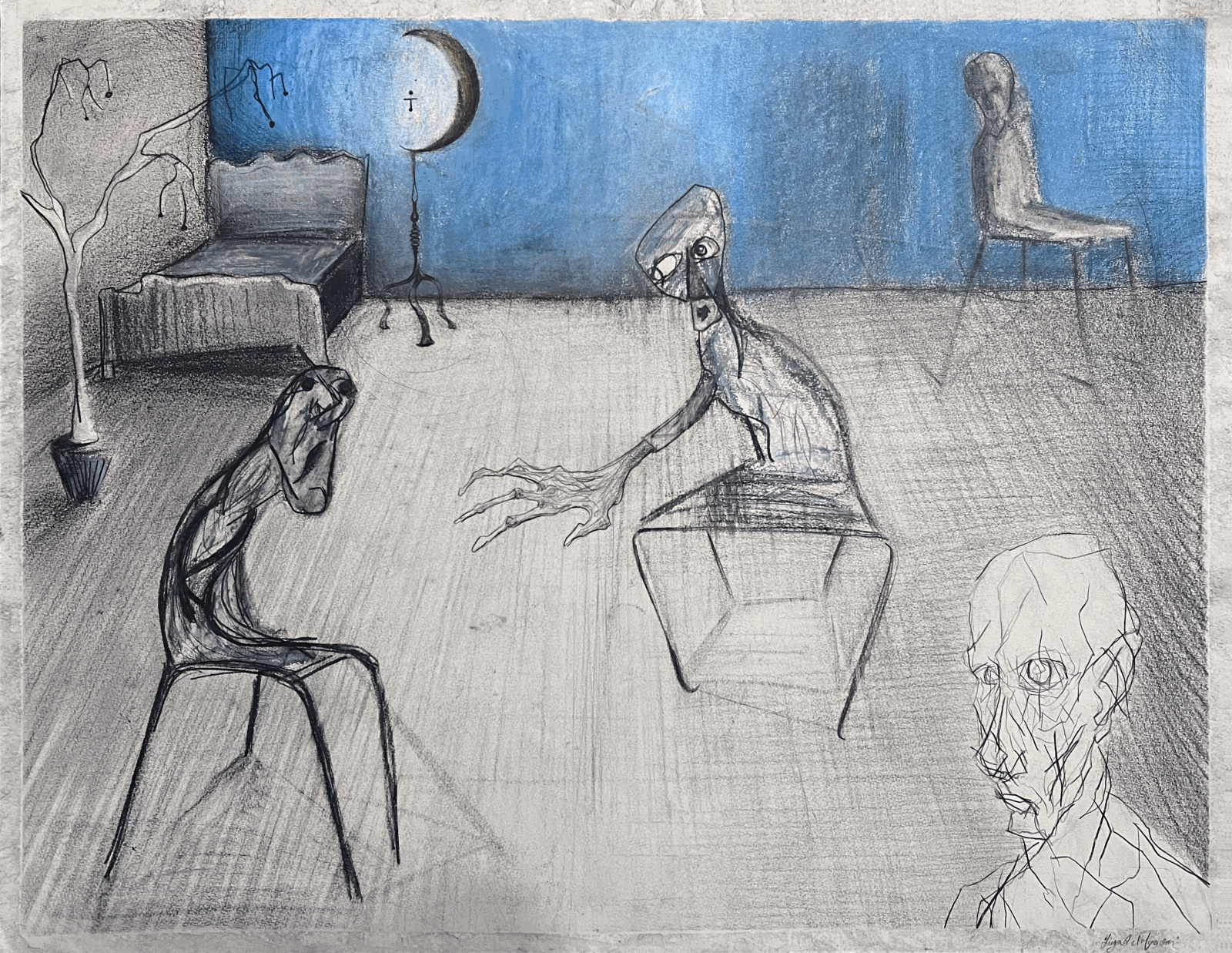 Ziyad El Mansouri, Untitled, 2019