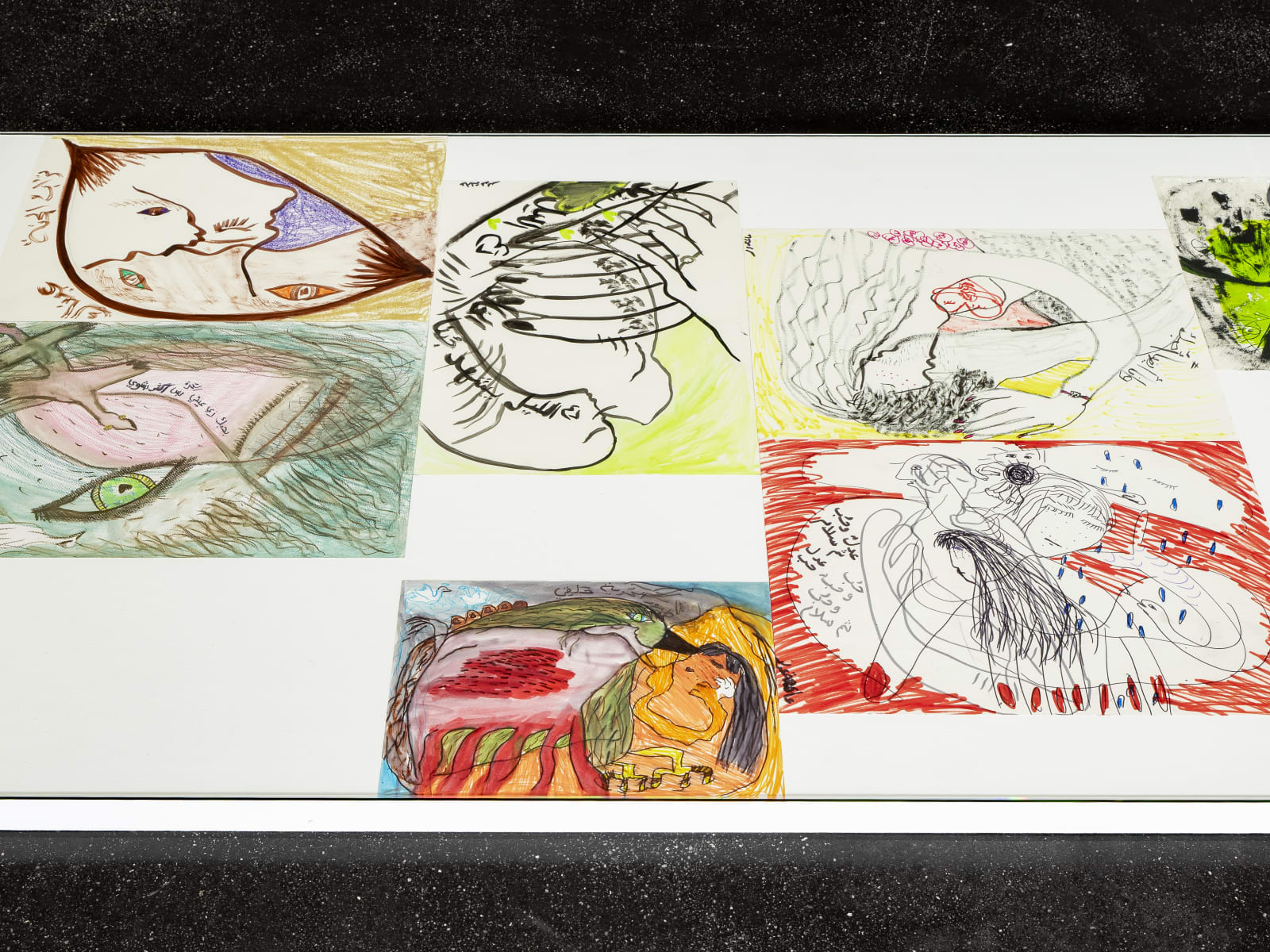 Al Farisa, 2025 exhibition view, CC Strombeek, Belgium © We Document Art