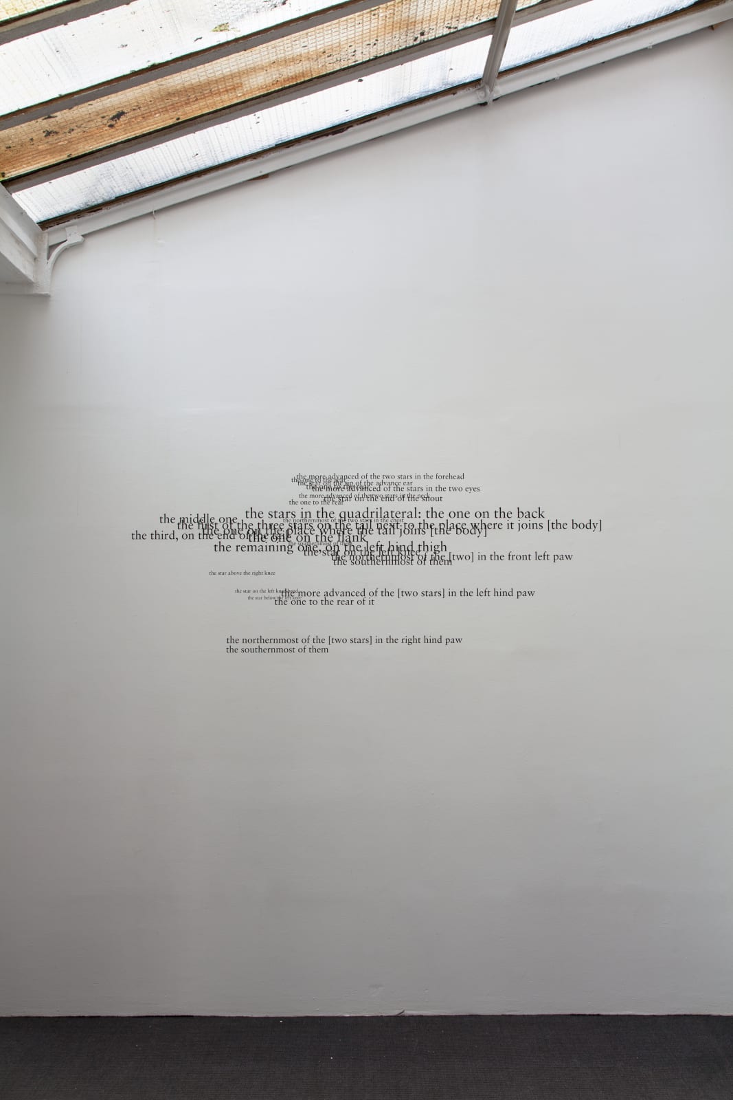 Detanico Lain, Ursa Major / from Ptolémée, 2016