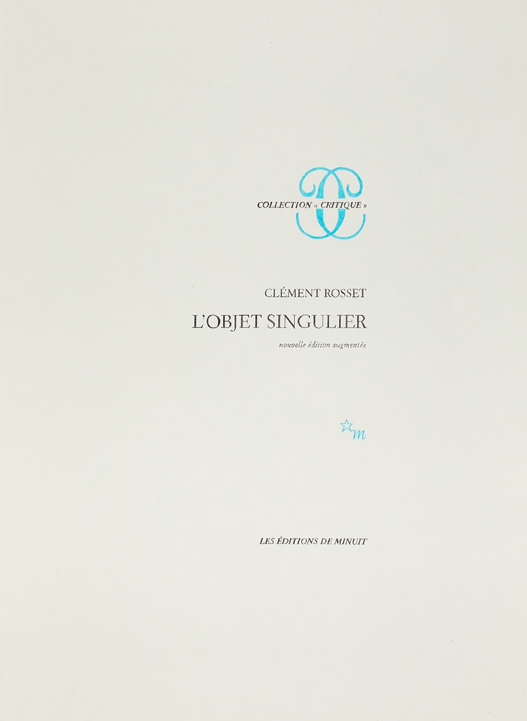 Claire Morel, L'objet singulier, 2017