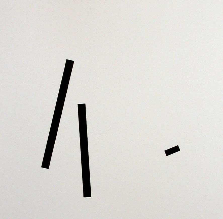 Hans-Peter Feldmann, Black Line #3