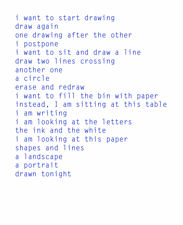 Daniel Gustav Cramer, A Drawing, 2019