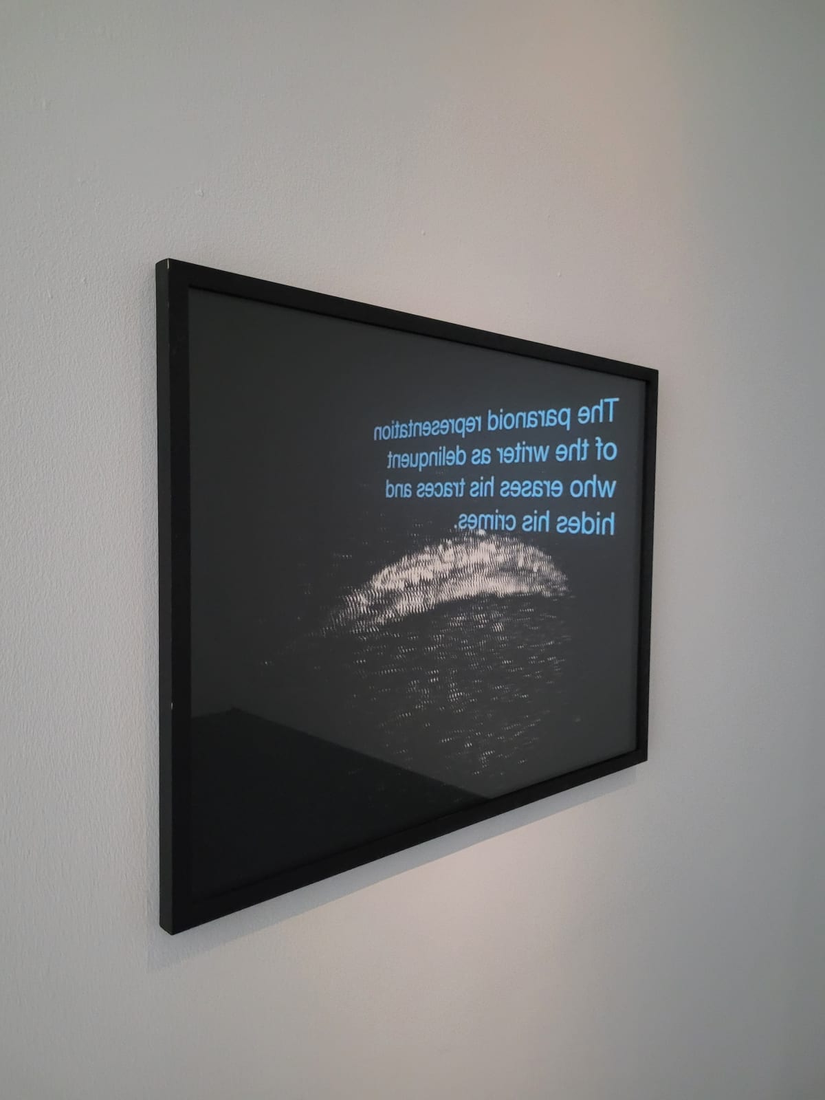 Christian Boltanski, Les Mots de Beckett II, 2005