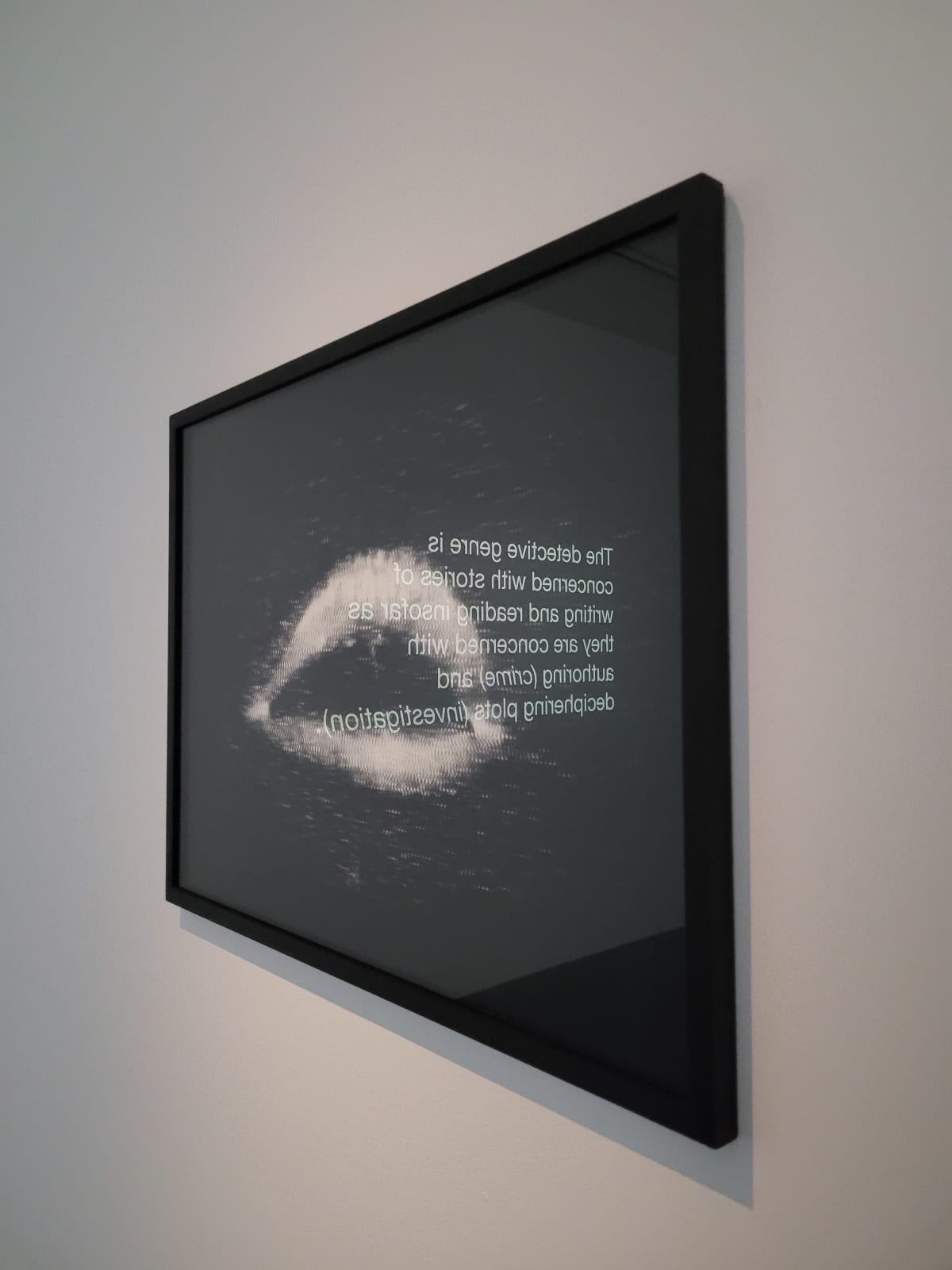 Christian Boltanski, Les Mots de Beckett I, 2005