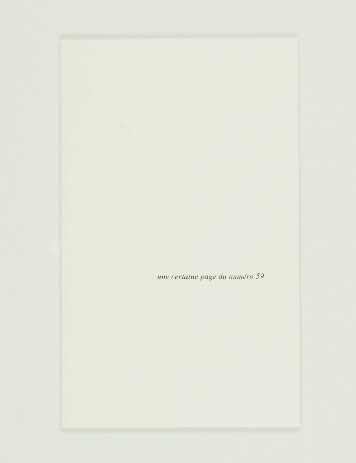 Claire Morel, La Bibliothèque de Babel, 2009