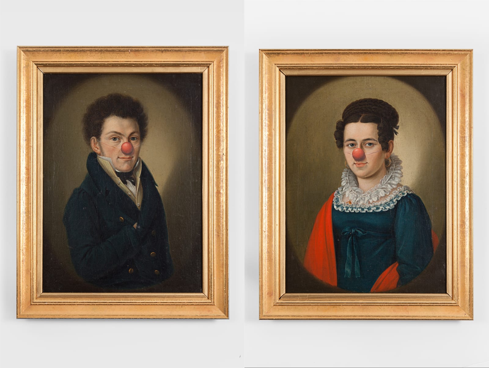 Hans-Peter Feldmann, Old Portraits with Red Noses