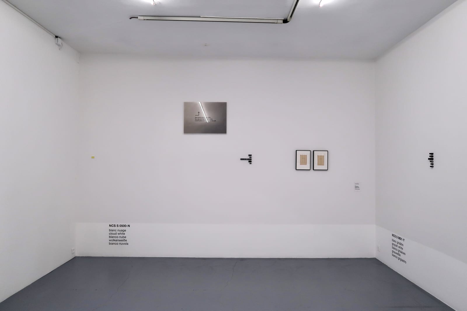 Ignasi Aballí, Simultaneous Structures III, 2023