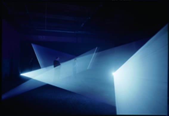 Anthony McCall, Long Film for Four Projectors, 1974