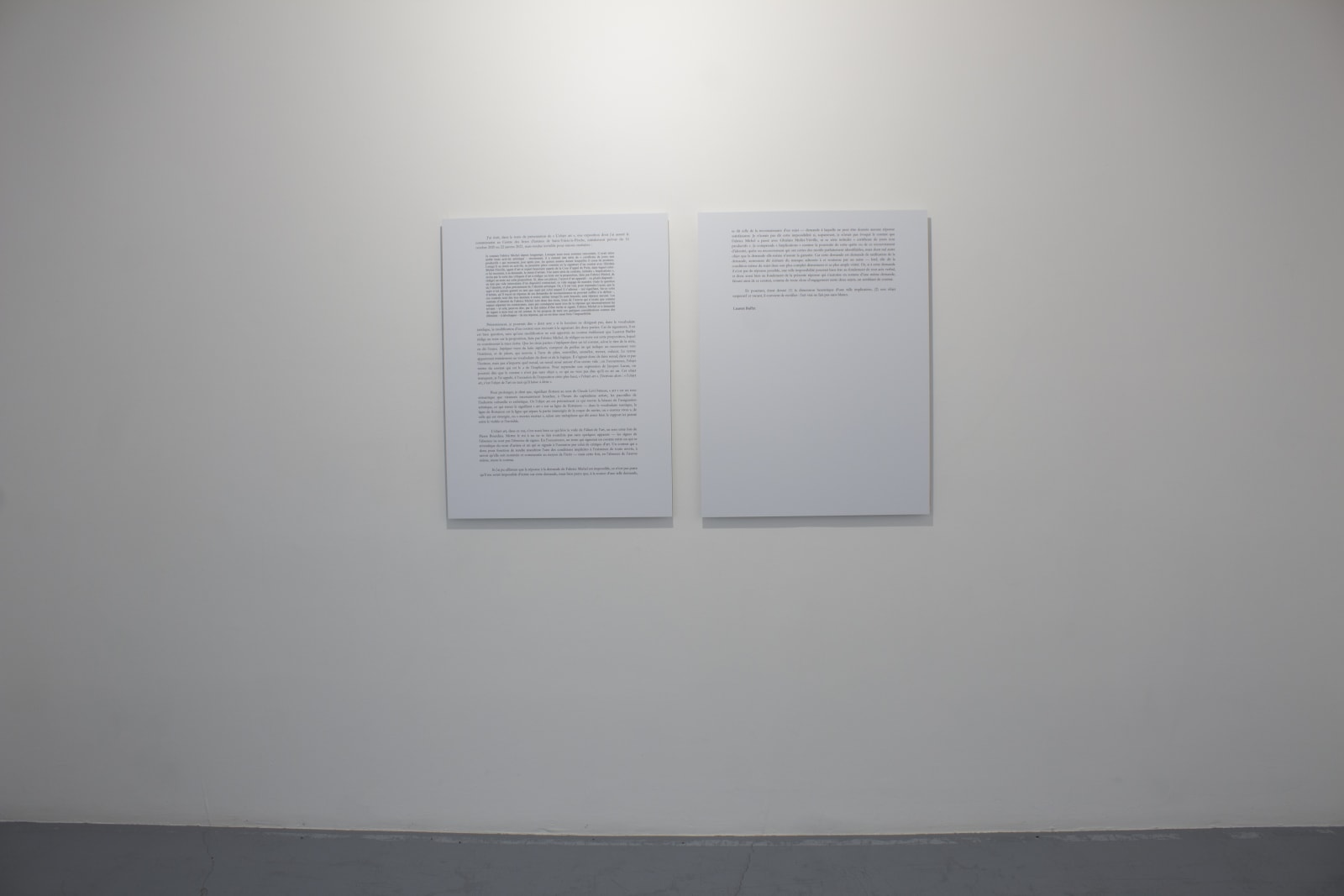 Fabrice Michel, Implications ( Laurent Buffet ), 2023