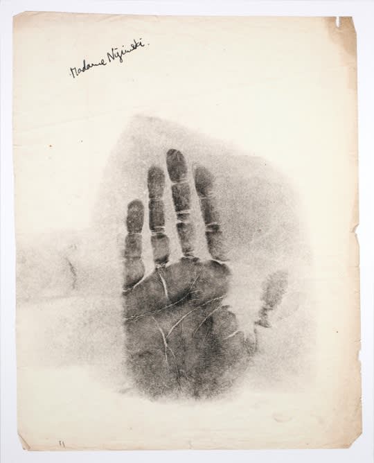 Hans-Peter Feldmann, Handprint from Ch Wolff - Mme Nijinski