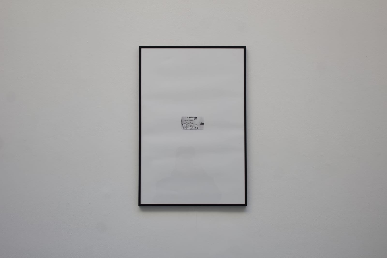 Damien Dion, L'artiste plein tarif (Vanité), 2023