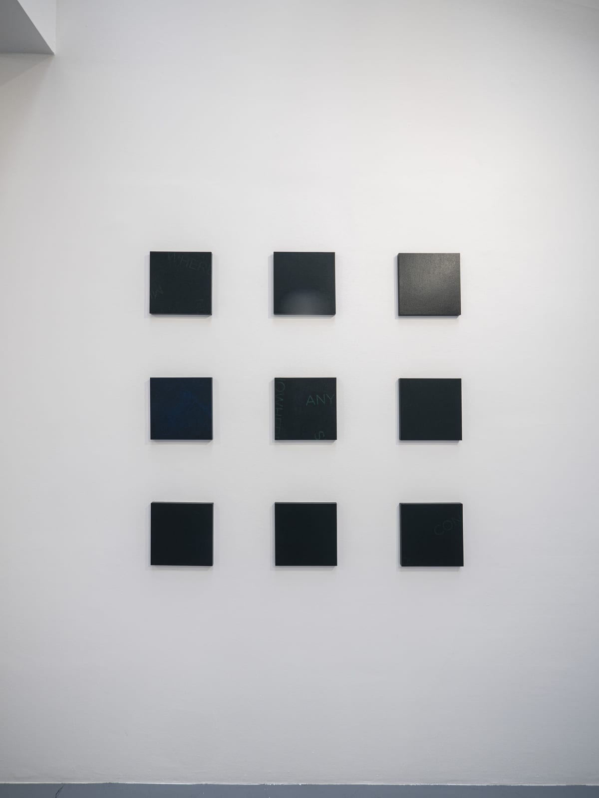 Robert Barry, Untitled, 2020