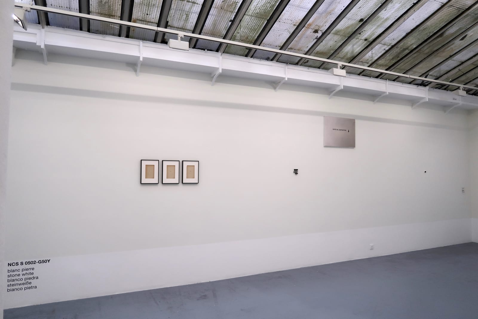 Ignasi Aballí, Simultaneous Structures I, 2023