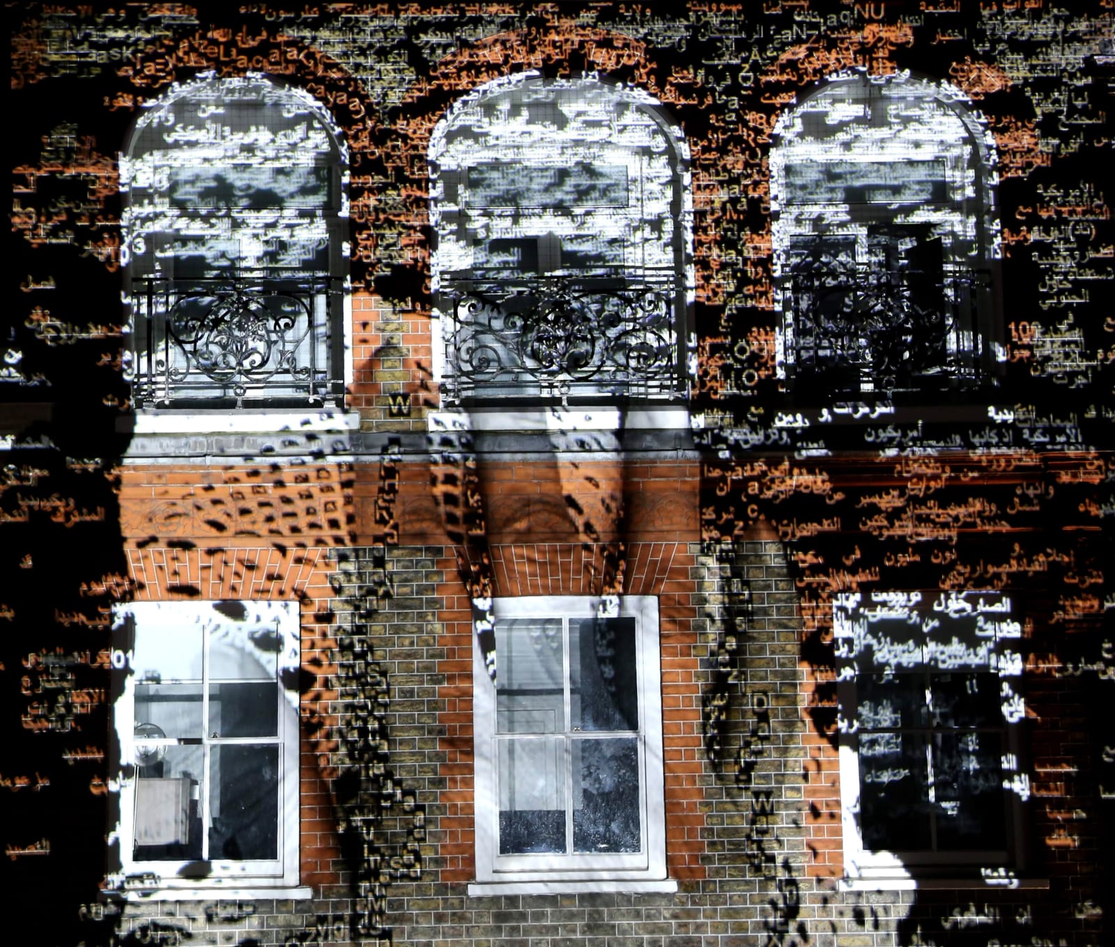 Charles Sandison, Secret Histories, 2019