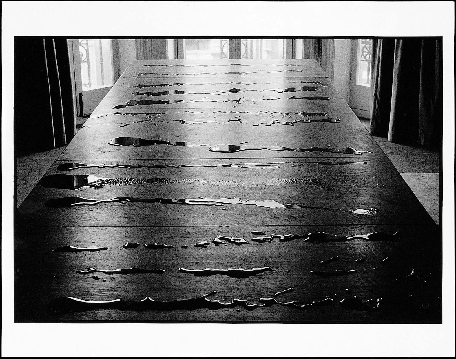 Anthony McCall, Water Table, 1972