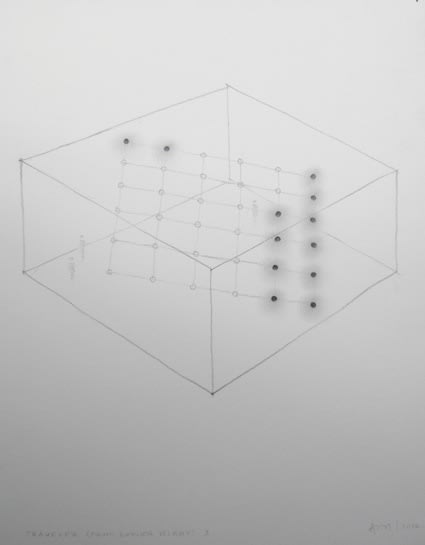 Anthony McCall, Traveler (from Lower Right), 2012