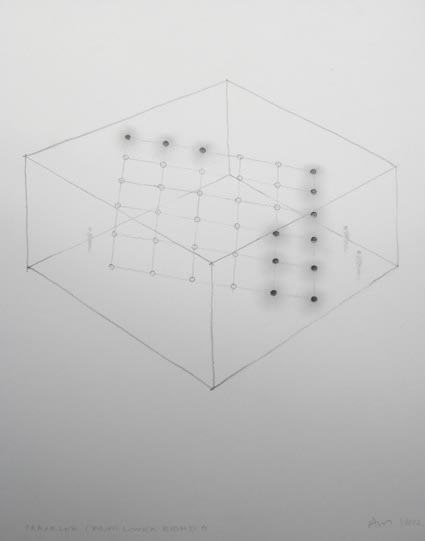 Anthony McCall, Traveler (from Lower Right), 2012