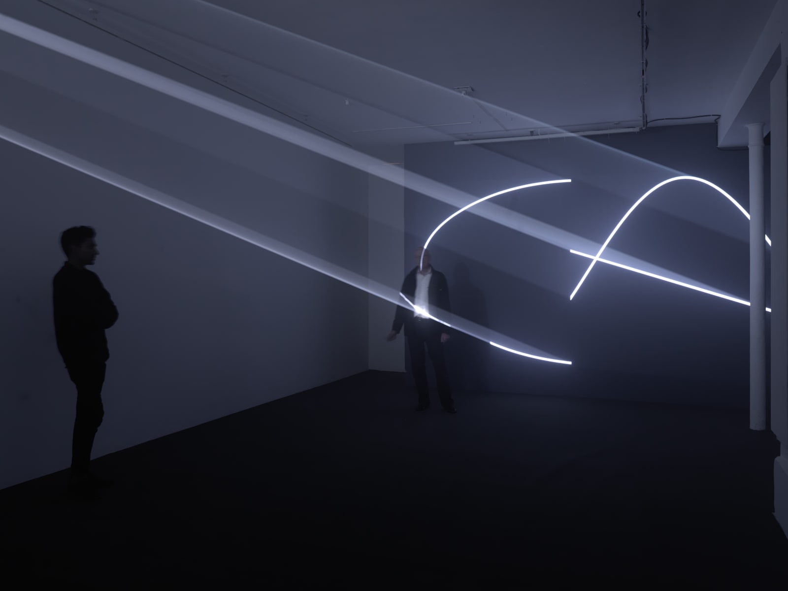 Anthony McCall, Face to Face IV, 2013