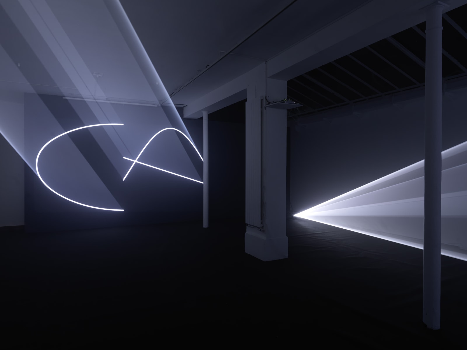 Anthony McCall, Face to Face IV, 2013