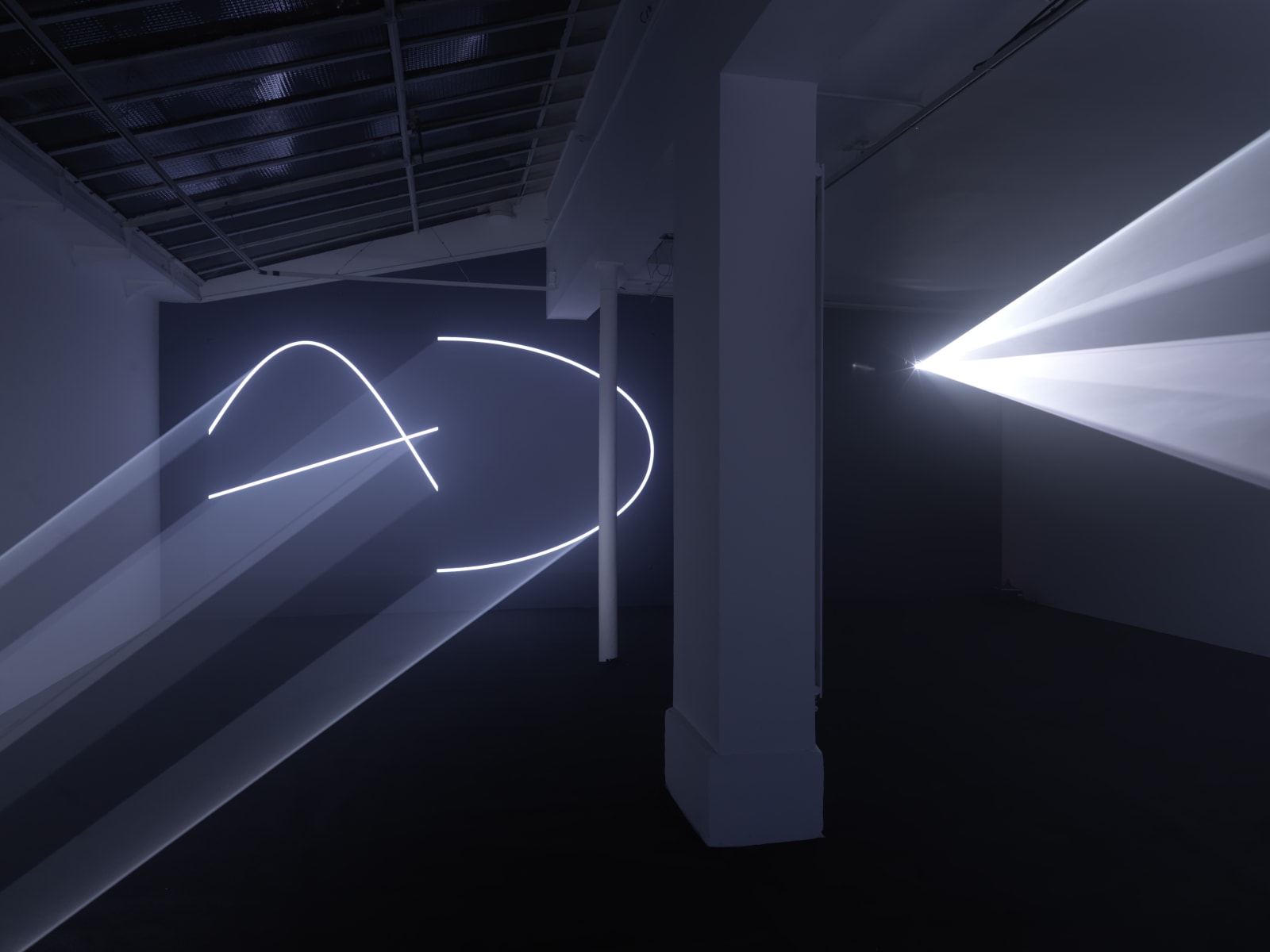 Anthony McCall, Face to Face IV, 2013