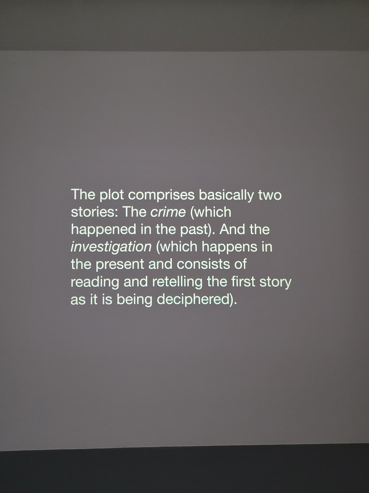 Alejandro Cesarco, The Reader, 2011