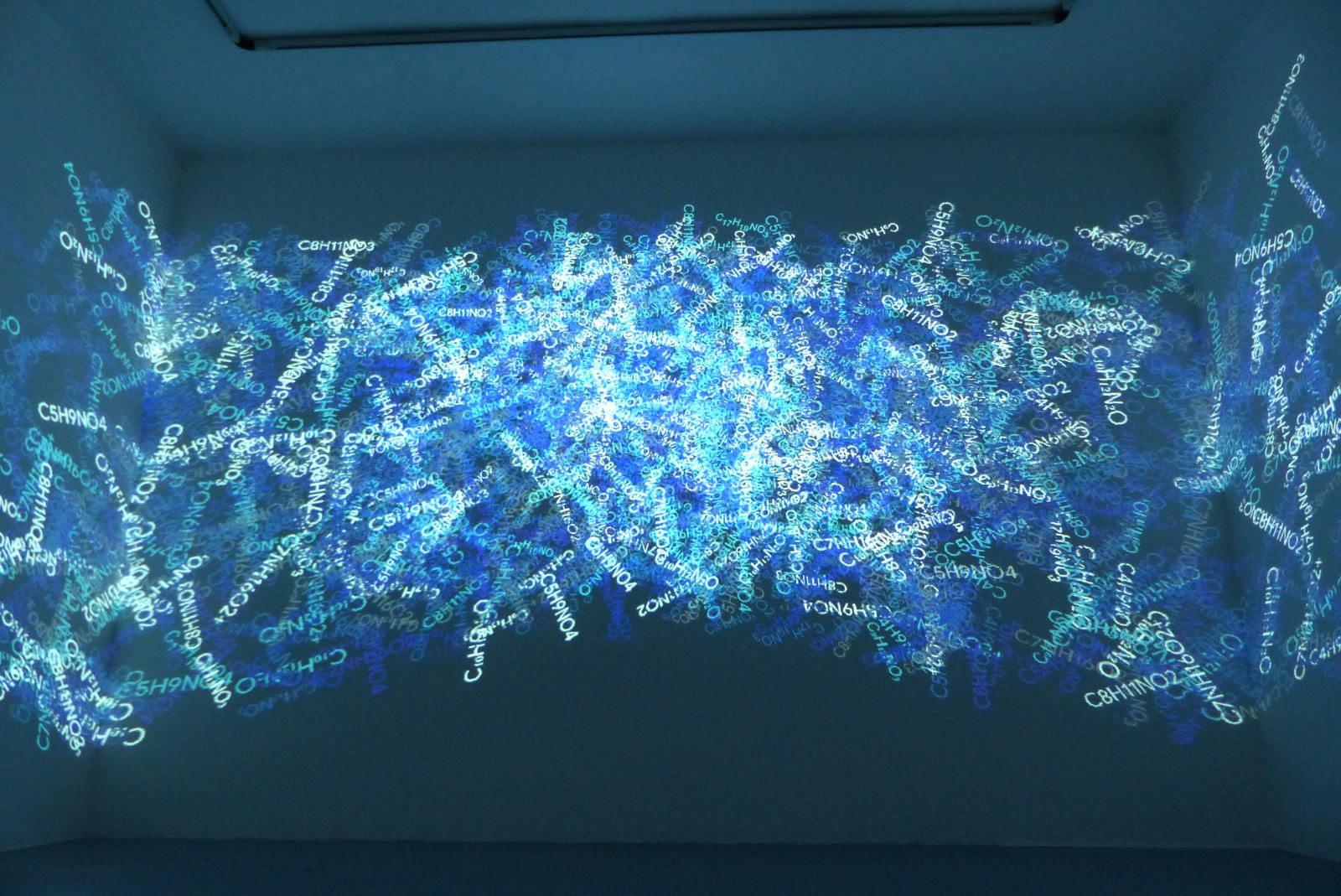 Charles Sandison, The Face of my Father, 2021