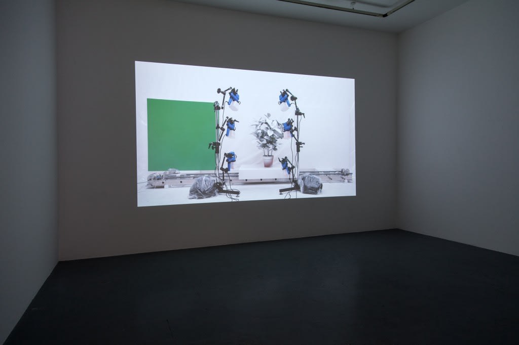 John Wood & Paul Harrison, Semi automatic painting machine, 2014