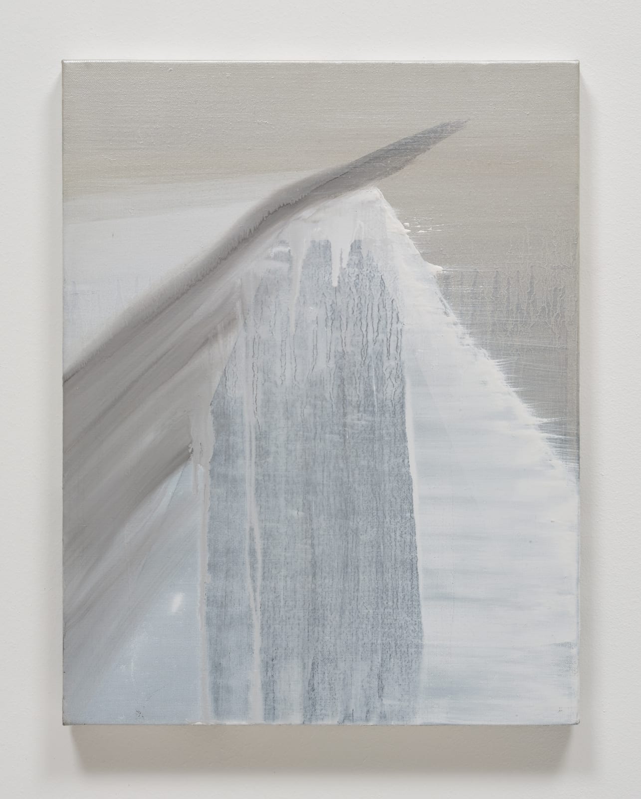 A Winter Hill 02, 2021, oil on canvas, 41 x 31.8 cm
