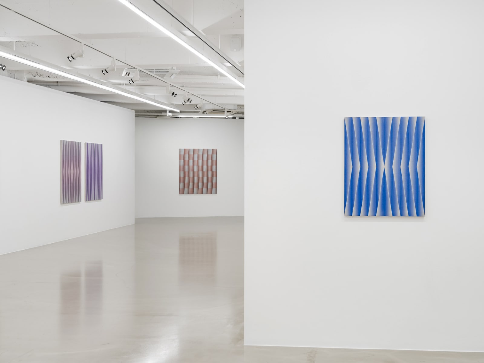 Installation view: Suzanne Song, Near Distance, Gallery Baton, 2024. Courtesy of Gallery Baton