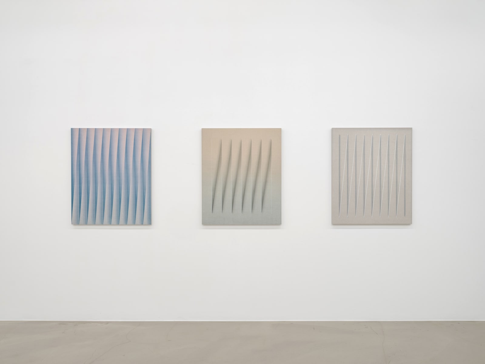 Installation view: Suzanne Song, Near Distance, Gallery Baton, 2024. Courtesy of Gallery Baton