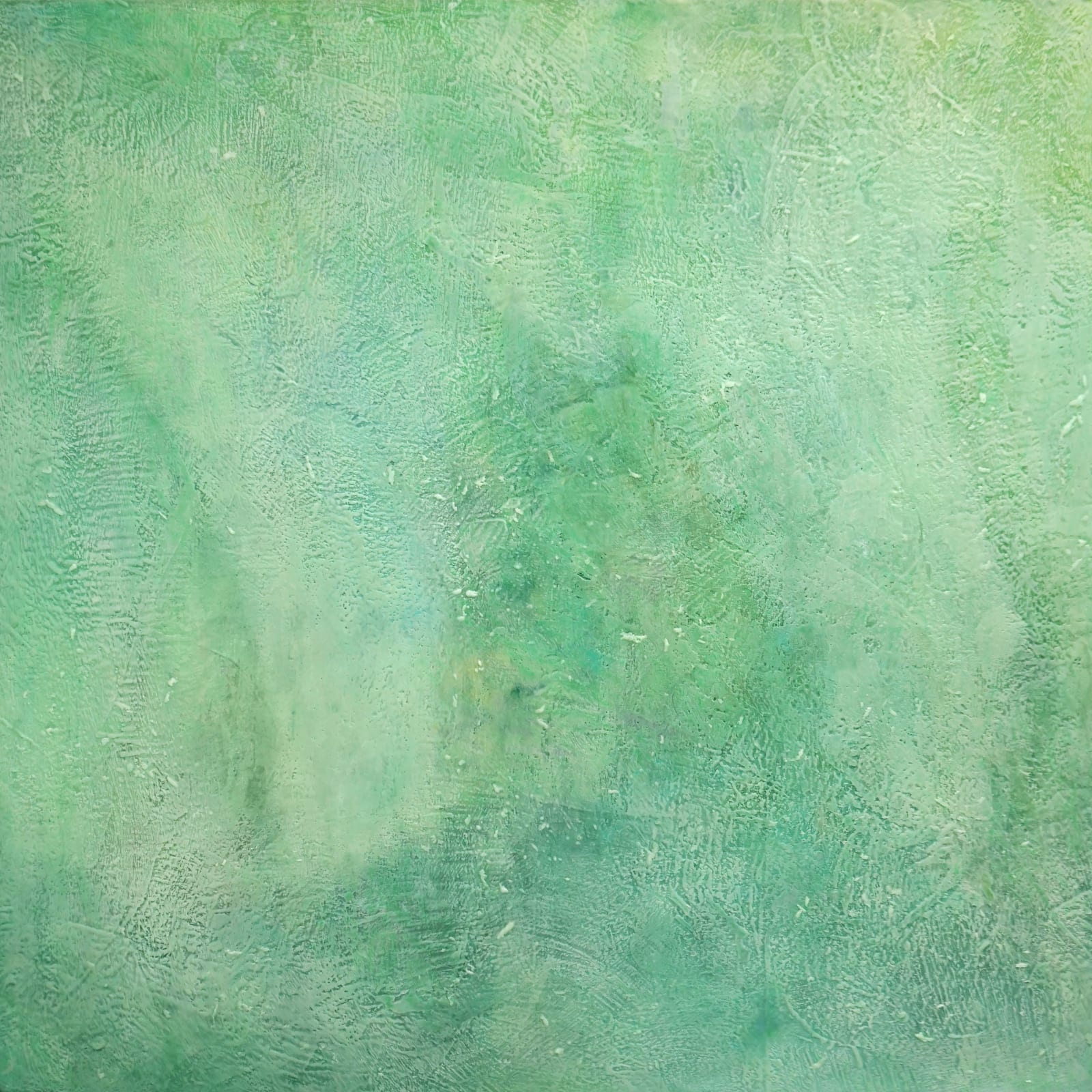 Winter Green , 2022, oil on canvas, 110 x 110 cm