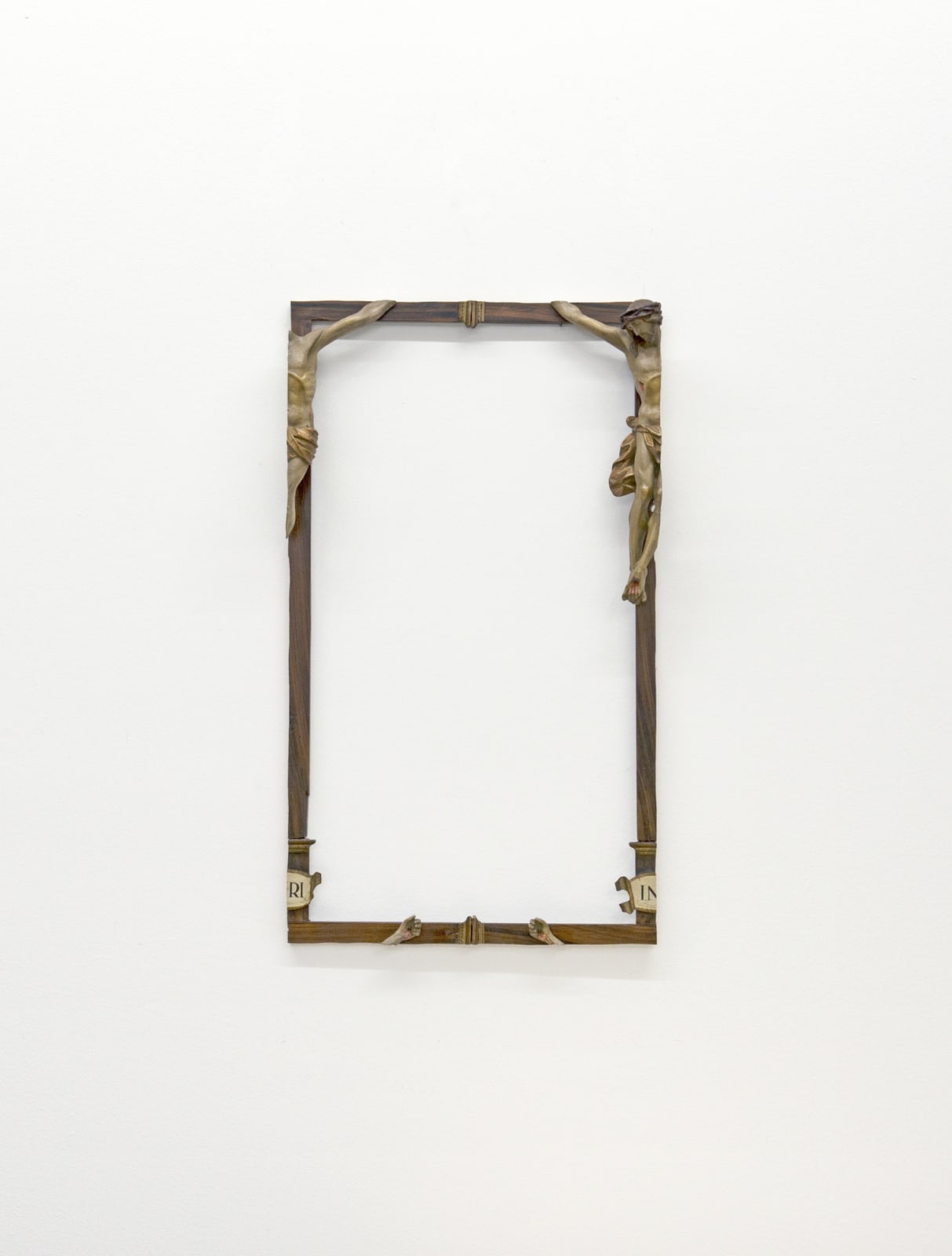 Frame, 2013, Christian Cross, 75 x 42 x 7 cm
