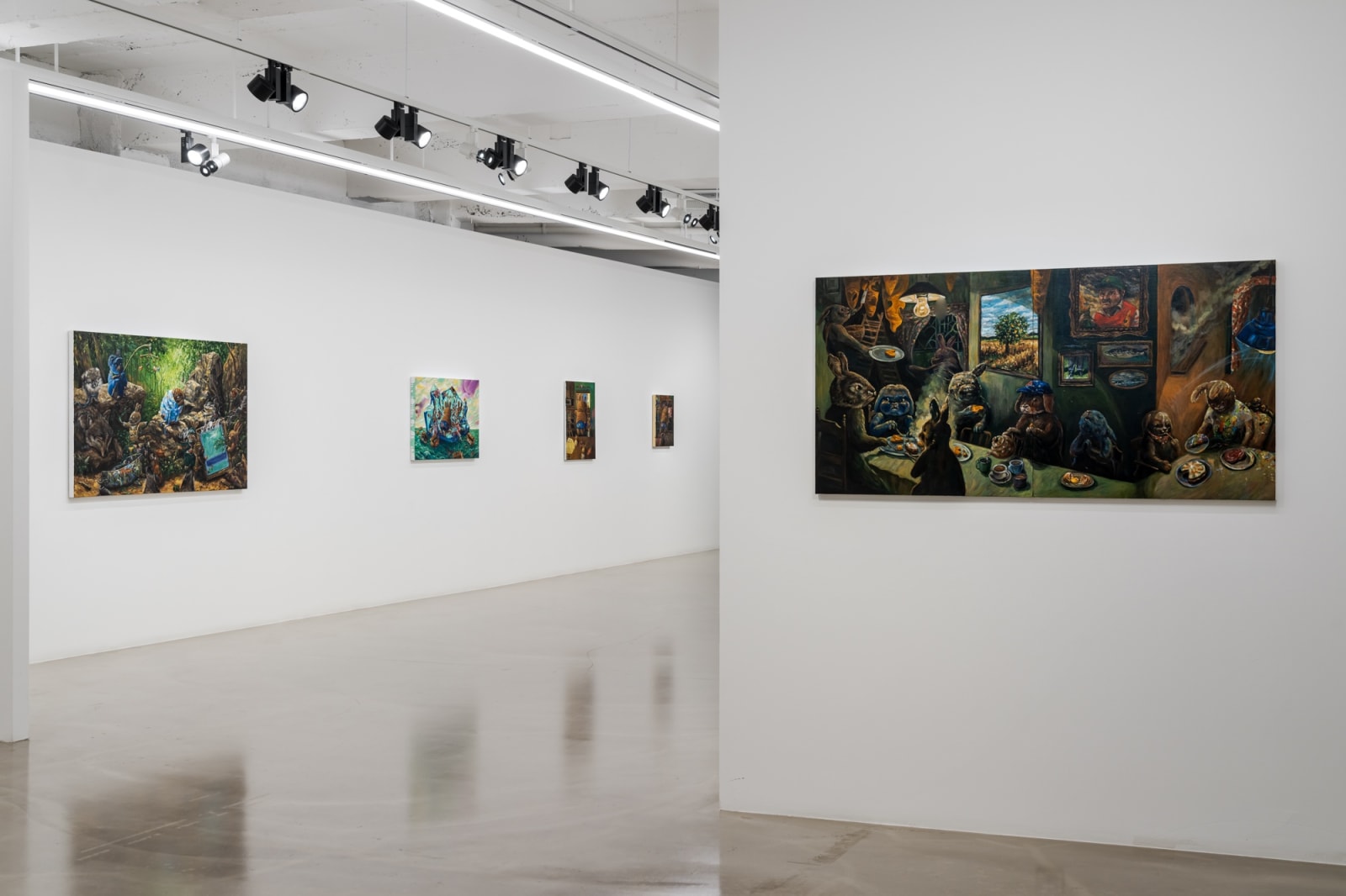 Installation view: What In My Back Yard !, Gallery Baton, 2022 Courtesy of Gallery Baton, photo by Jeon Byung Cheol