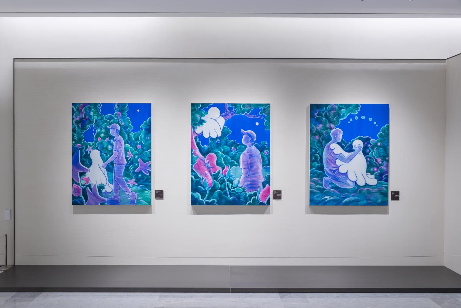 Installation view: Rosy Walk, Shinsegae Gallery , 2023