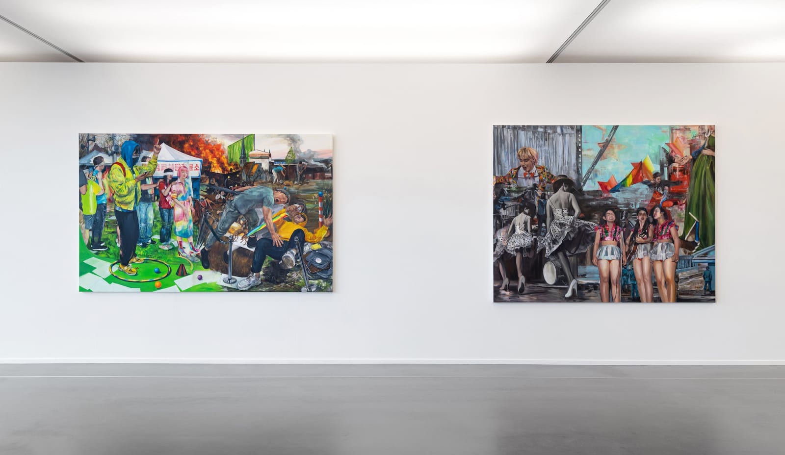 Installation view: Schilderijen(Paintings), Museum de Fundatie, 2021. Fundatie Collectie photo by Peter Tiihuis high res