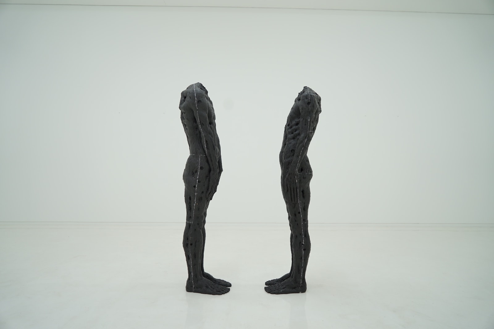 Standing Human, 2020, synthetic resin, diemension variable