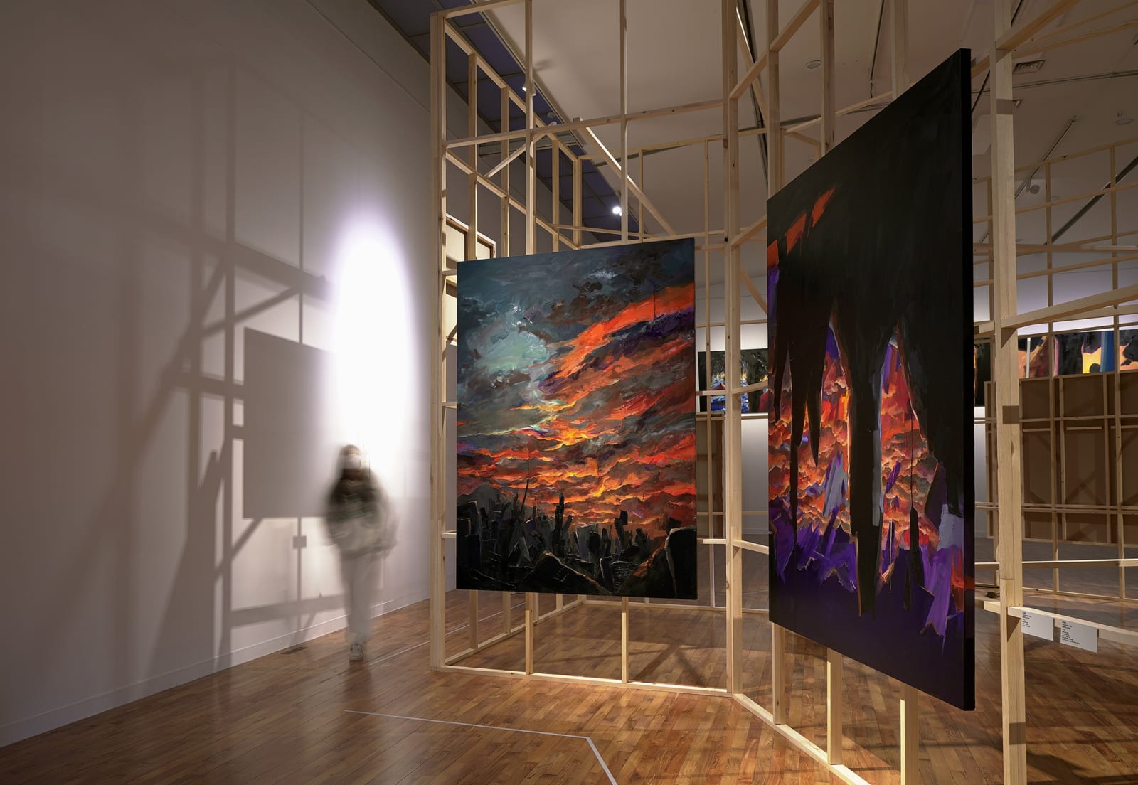 Installation view: My Young & Sad Days, Busan Museum of Art, 2023