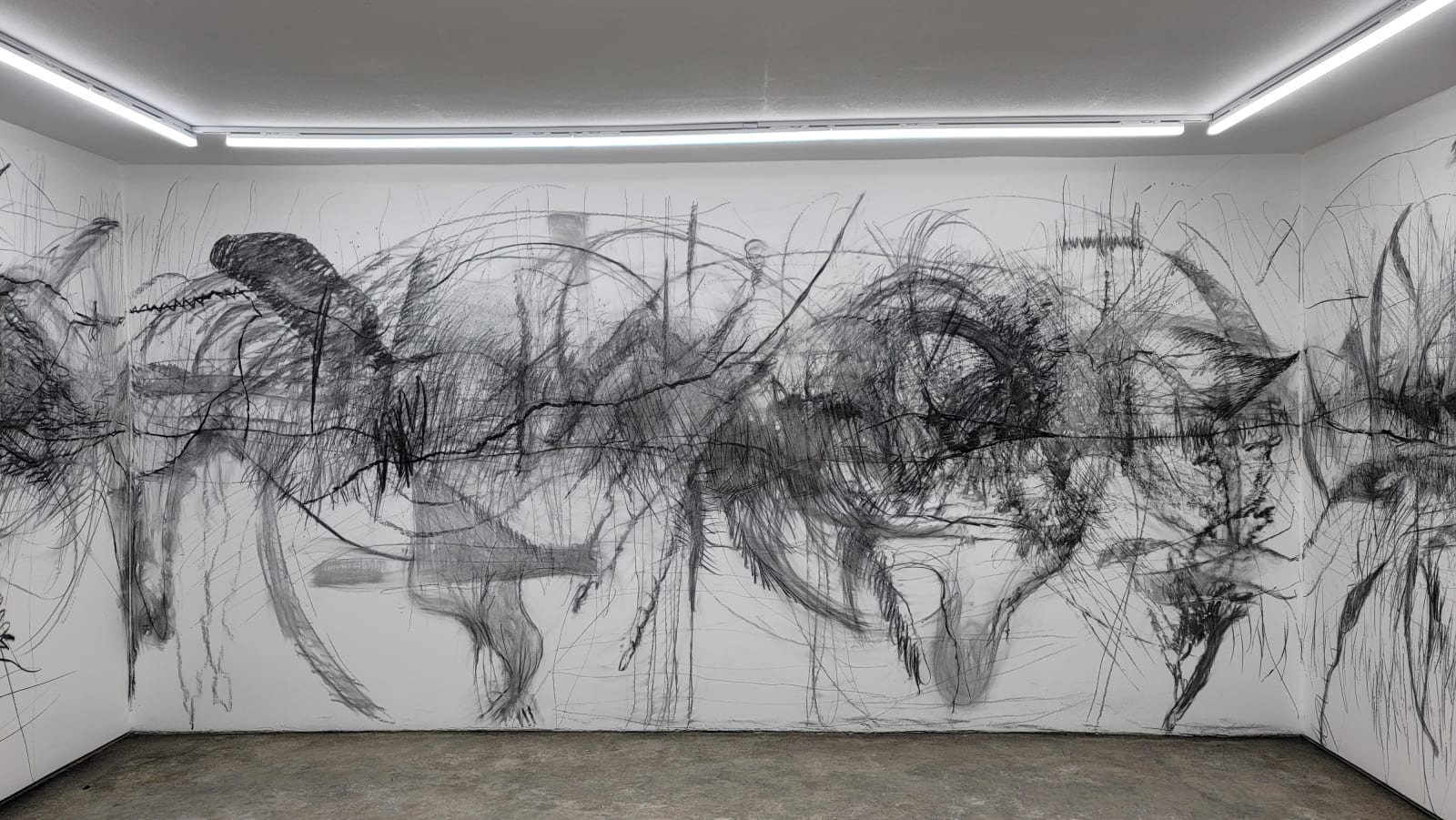 Installation view: The New Cave: The Origin of Painting, Space Aefter, 2023