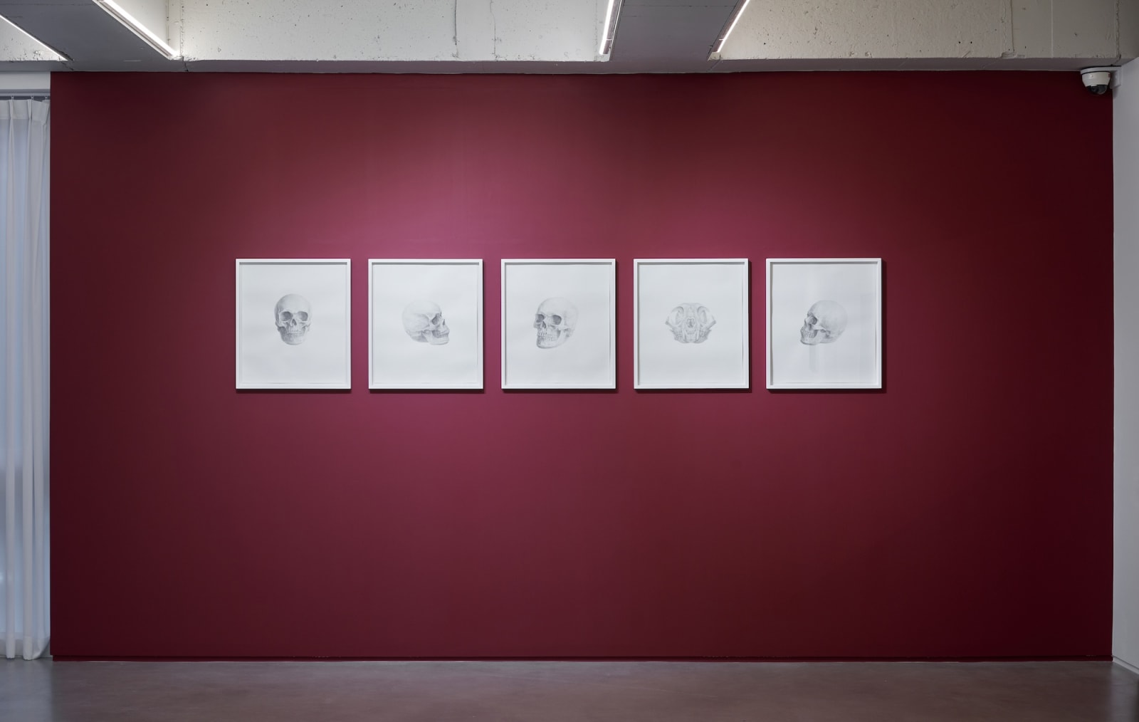 Installation view: Ebony and Irony, Drawing Room, 2021