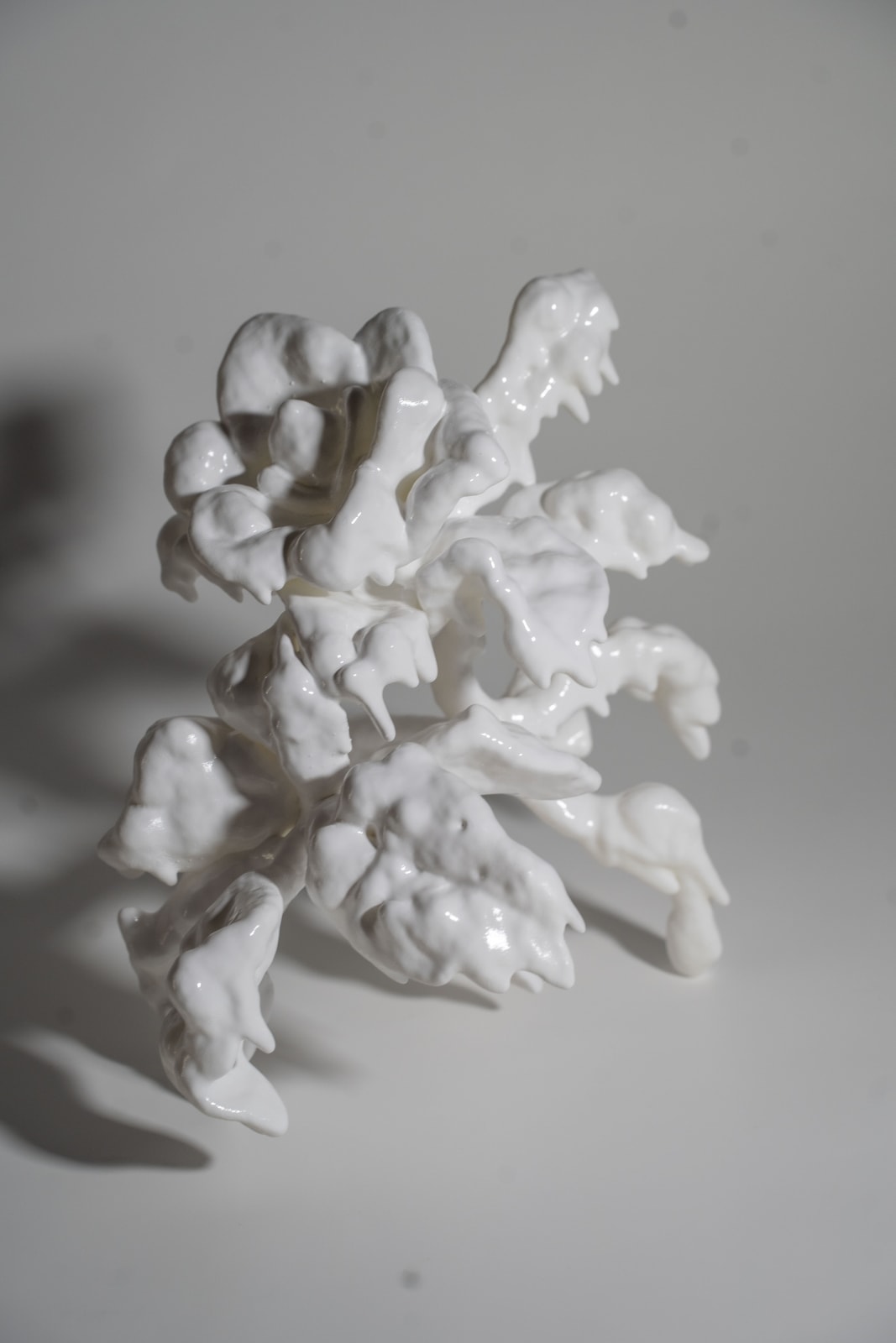 The Origin of From 603, 2023, Resin, Urethane paint, 30×27×31 cm