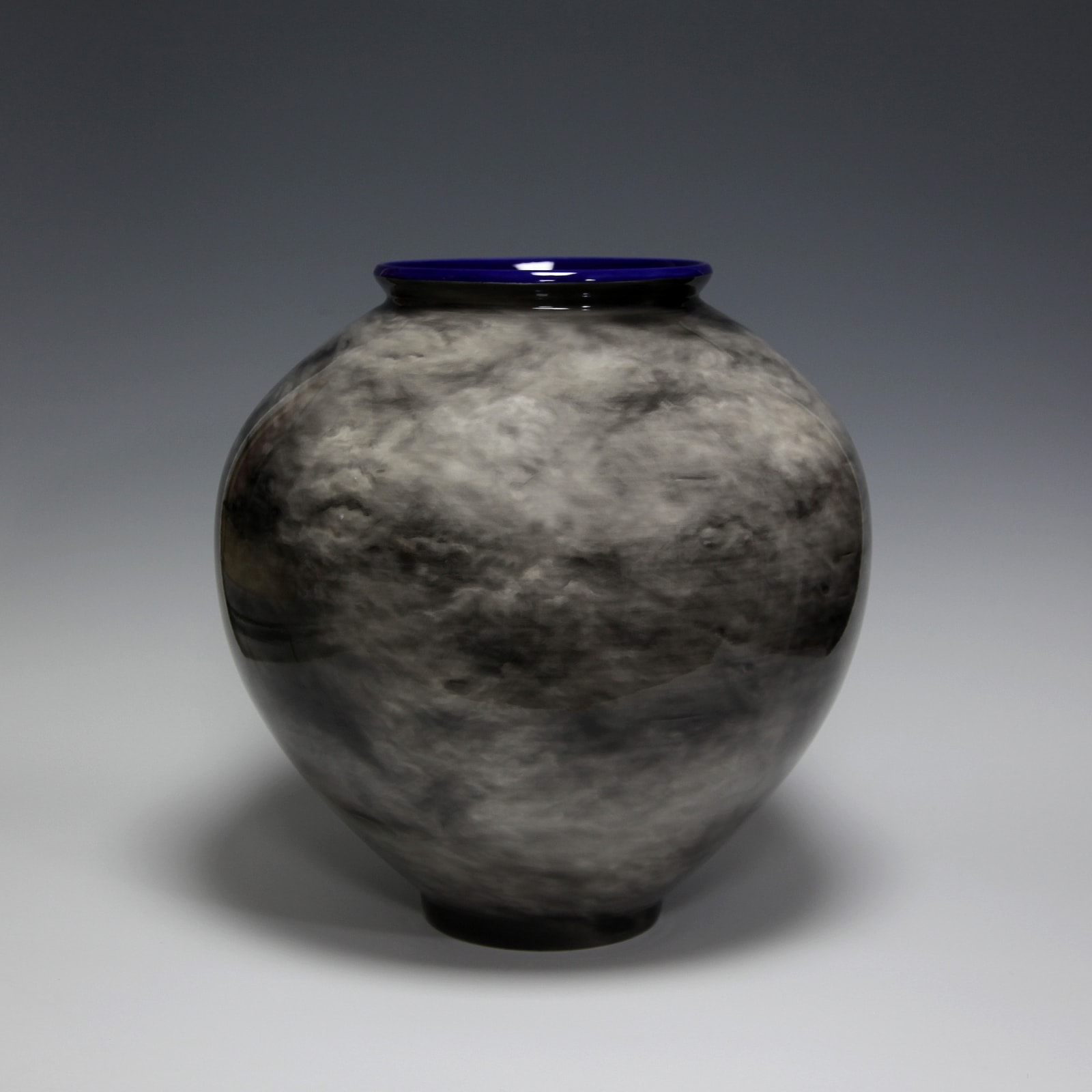 Tracing Drawing 2022-#2, 2022, pencil drawing on ceramics, 43 x 43 x 43.5 cm
