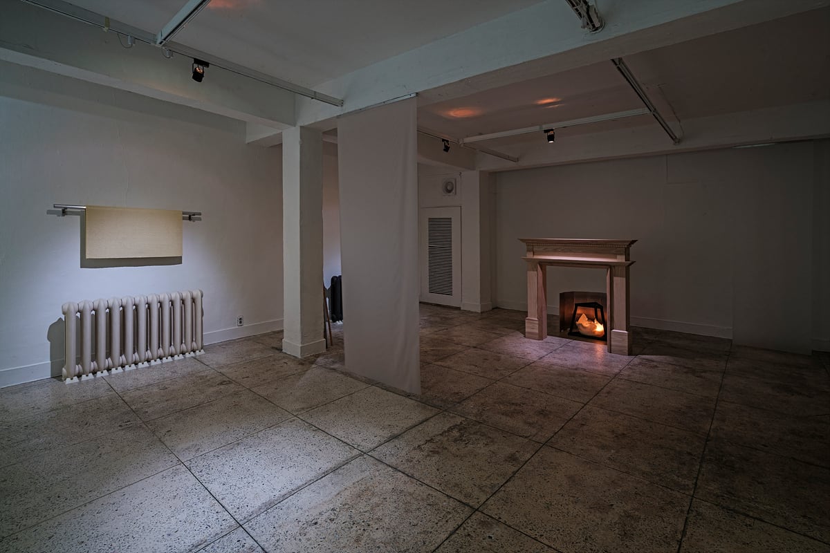 Thermo° scape, 2019, beeswax, aluminum, wood, silicone, jesmonite, dimension variable