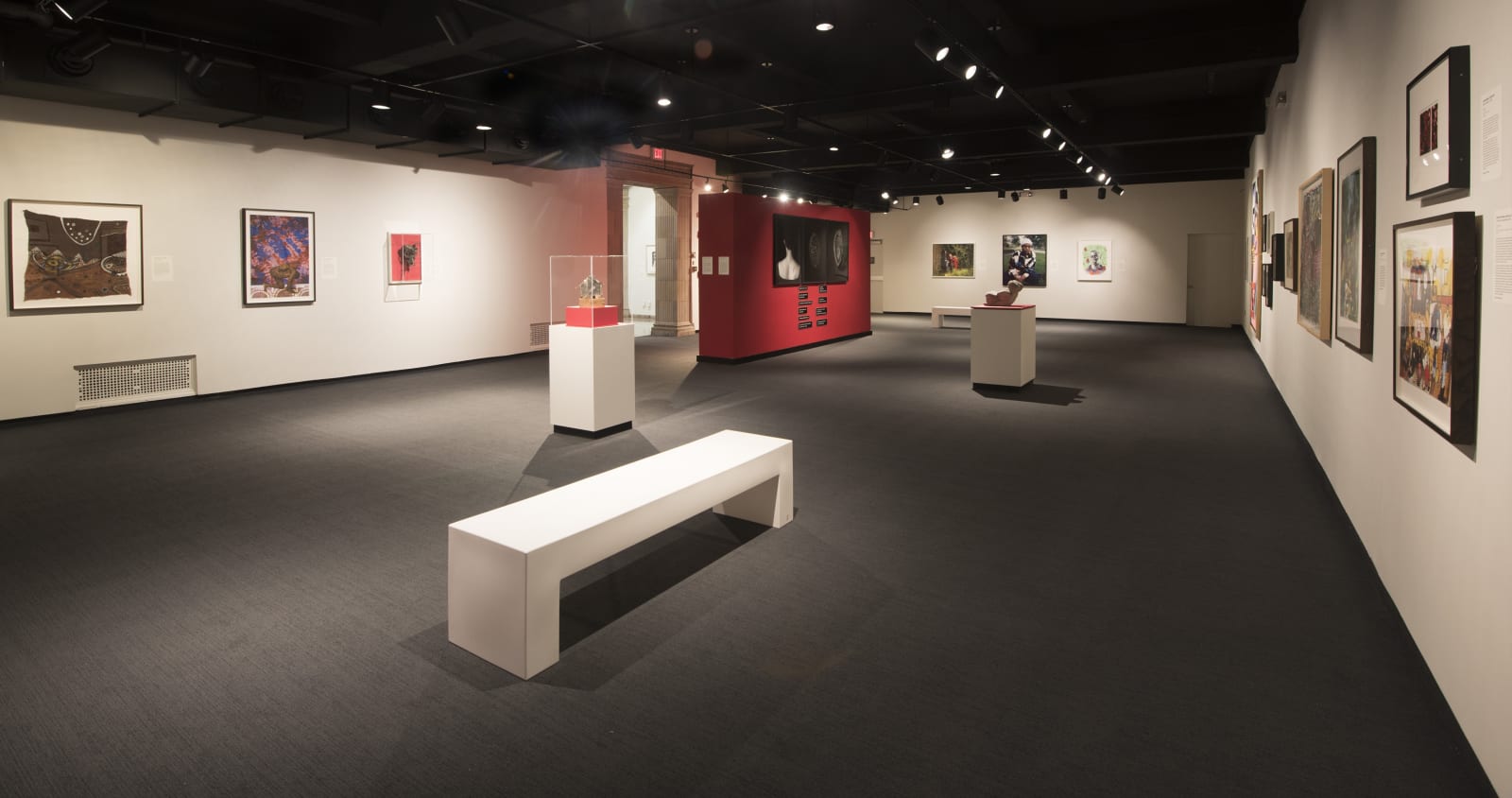 Installation view of Century: 100 Years of Black Art at the Montclair Art Museum