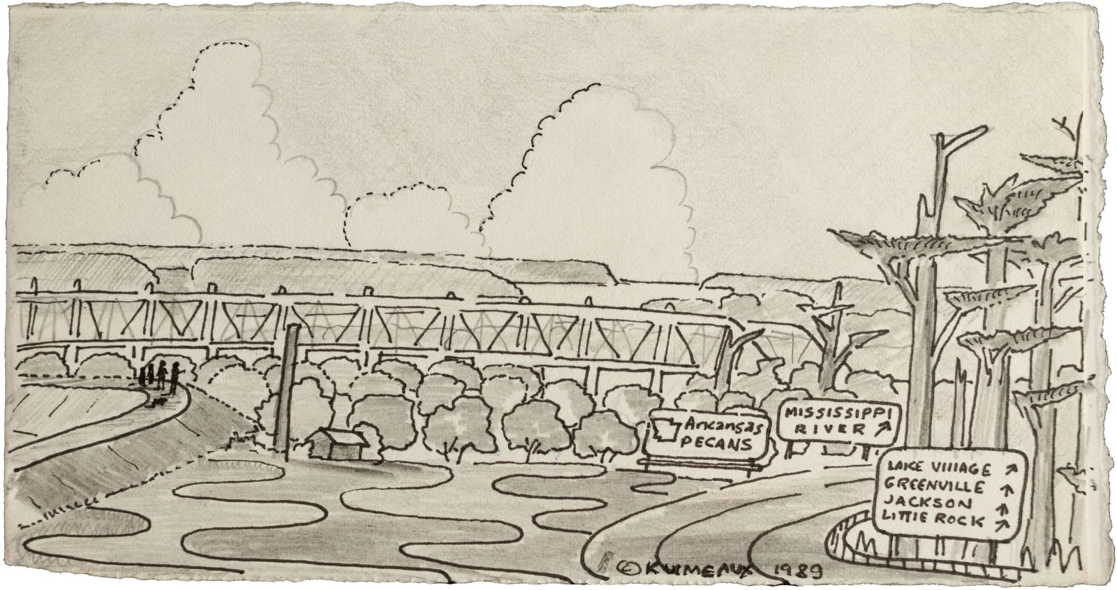 Road to the Mississippi River