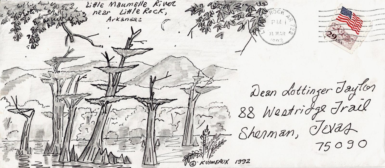 Little Maumelle River near Little Rock, Arkansas