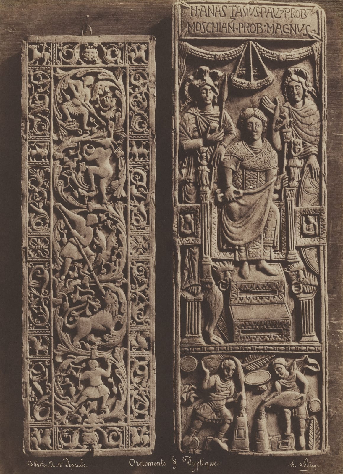 Henri Le Secq, Diptych from De Paulis Collection